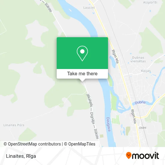 Linaites map