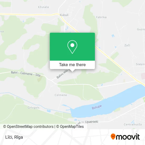 Līči map