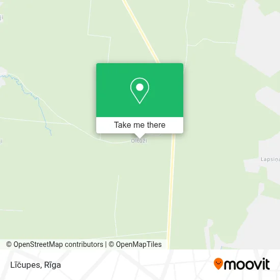 Līčupes map