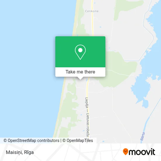 Maisiņi map