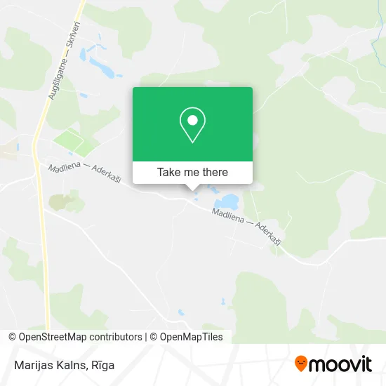 Marijas Kalns map