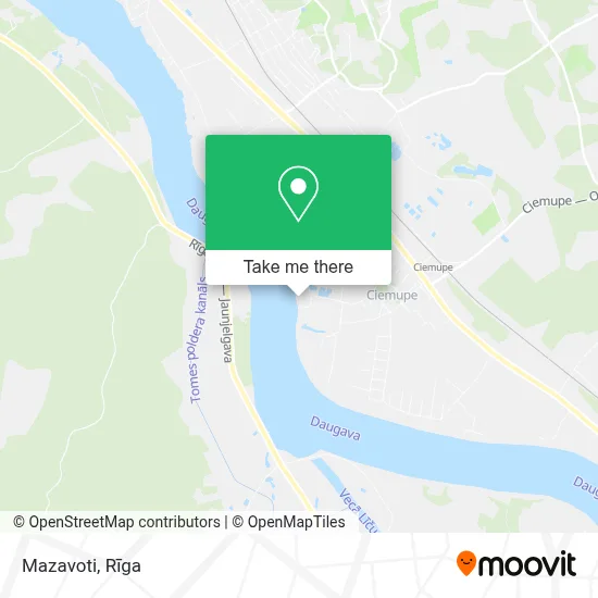 Mazavoti map