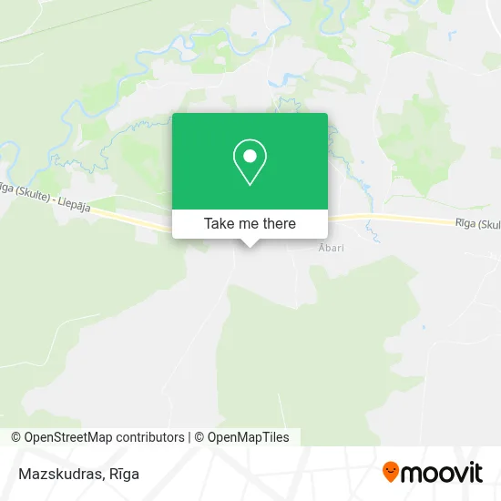 Mazskudras map