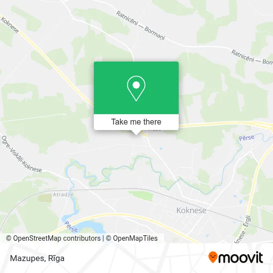 Mazupes map