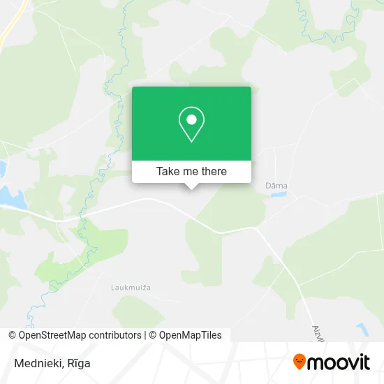Mednieki map