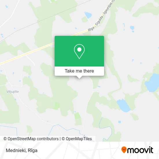 Mednieki map