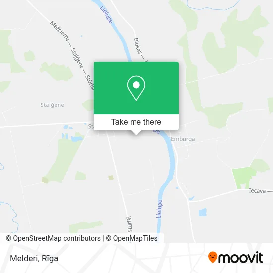 Melderi map
