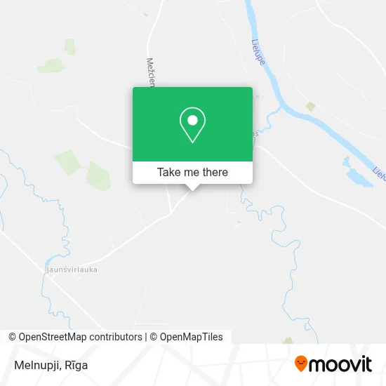 Melnupji map