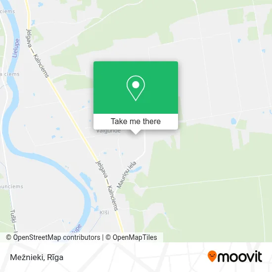 Mežnieki map