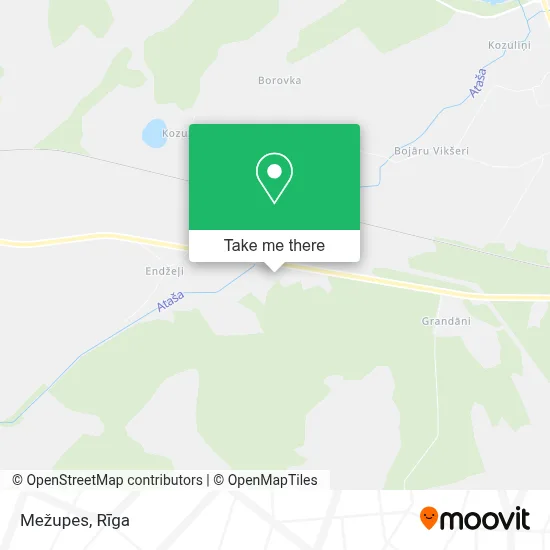 Mežupes map