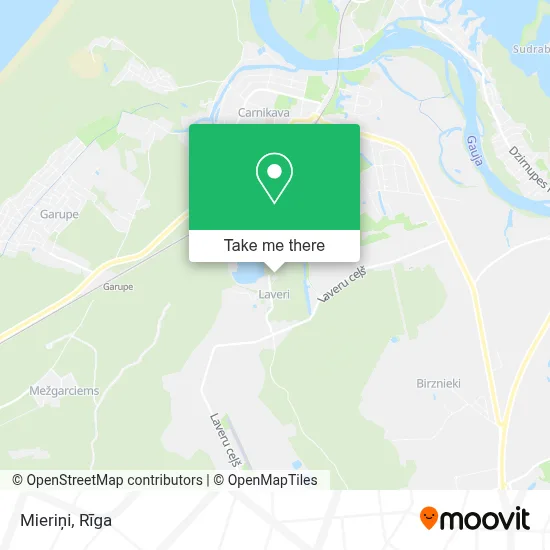Mieriņi map