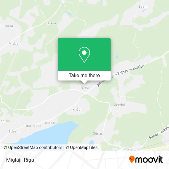 Miglāji map