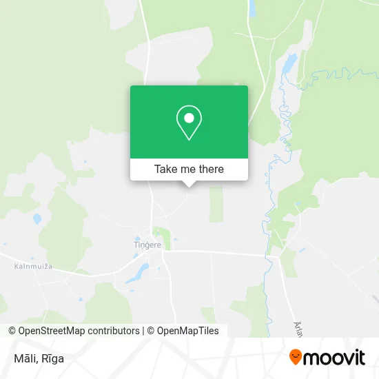 Māli map