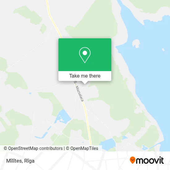 Mīlītes map