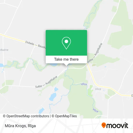 Mūra Krogs map
