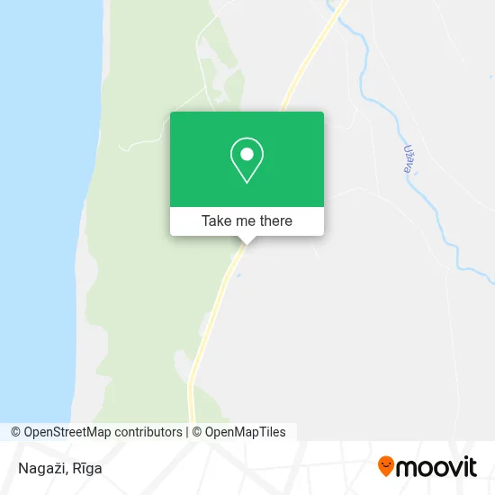 Nagaži map
