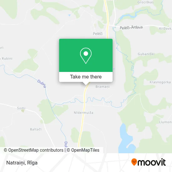 Natraiņi map