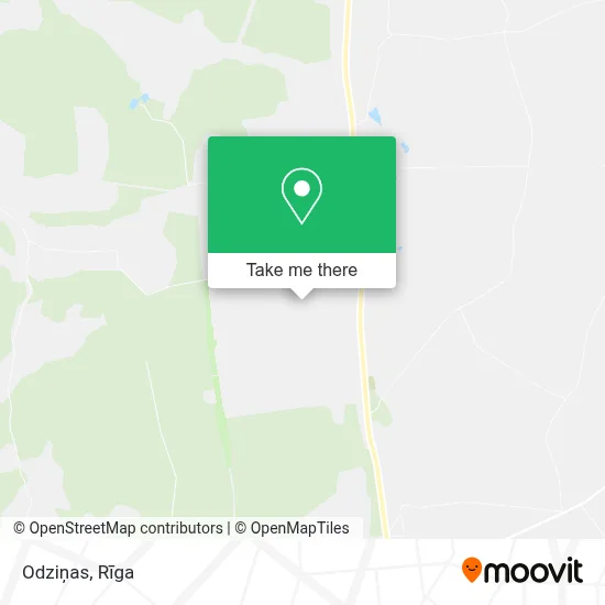 Odziņas map