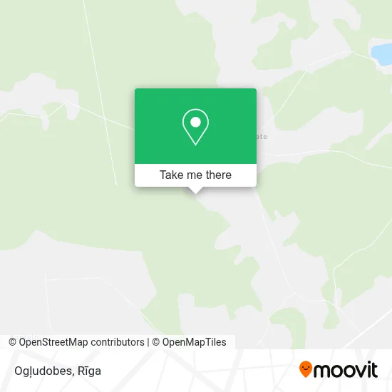 Ogļudobes map