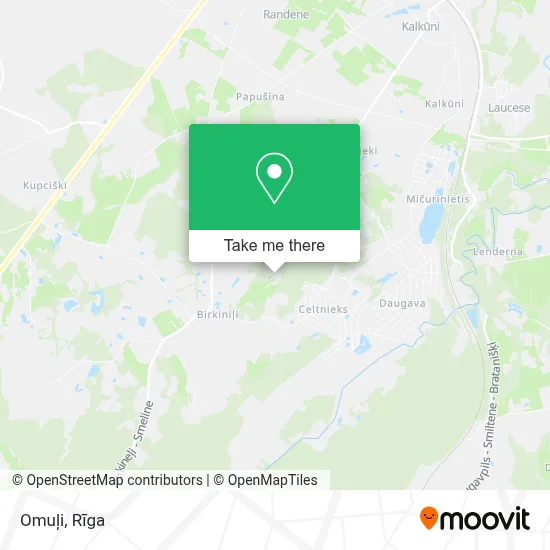 Omuļi map
