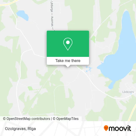 Ozolgravas map