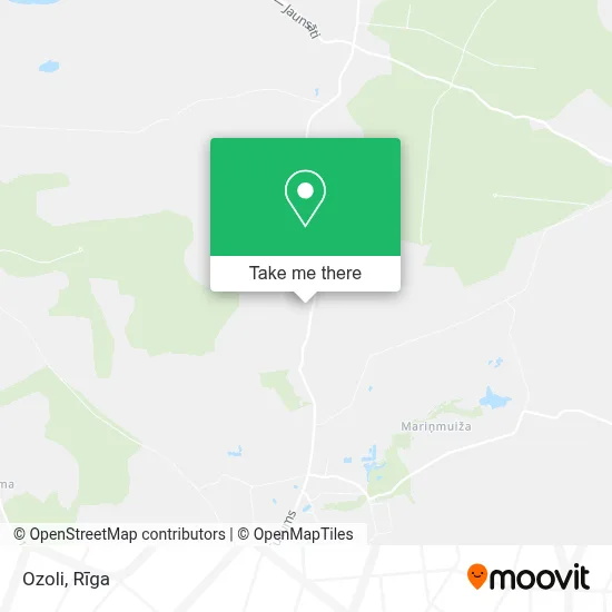 Ozoli map