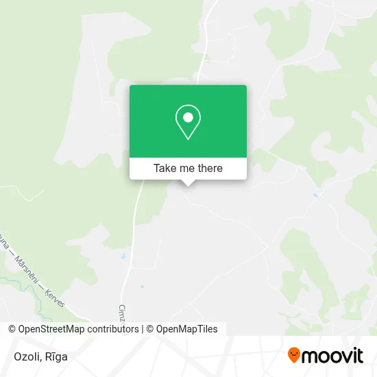 Ozoli map