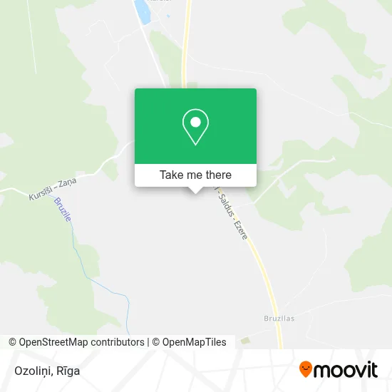 Ozoliņi map