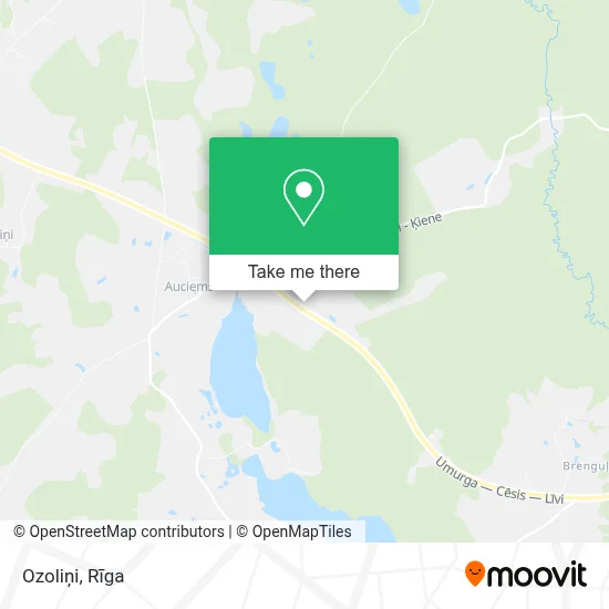 Ozoliņi map