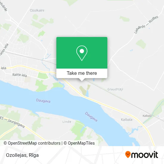 Ozollejas map