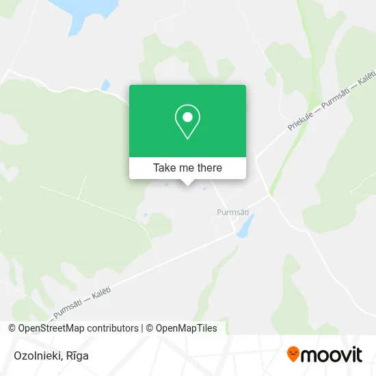 Ozolnieki map