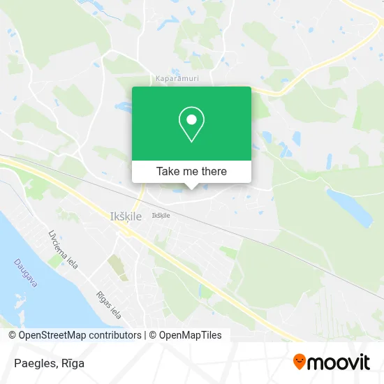 Paegles map