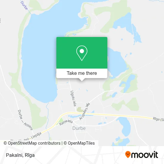 Pakalni map