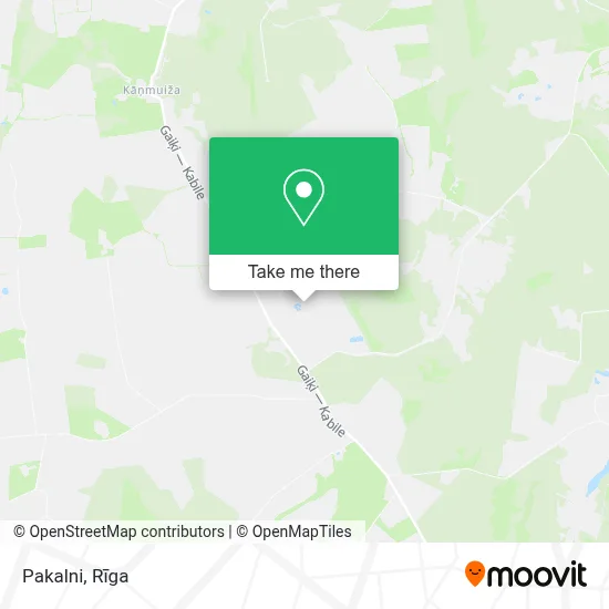 Pakalni map
