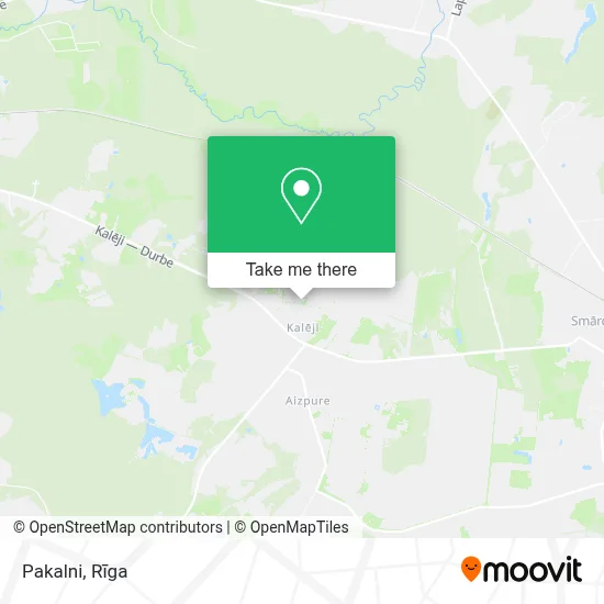 Pakalni map