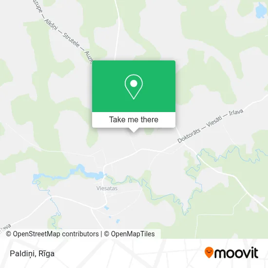 Paldiņi map