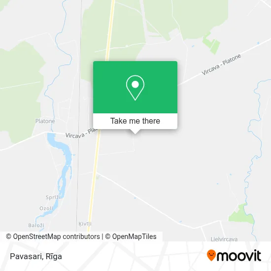 Pavasari map