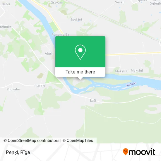 Peņķi map