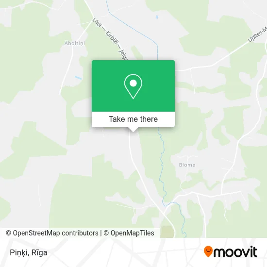 Piņķi map