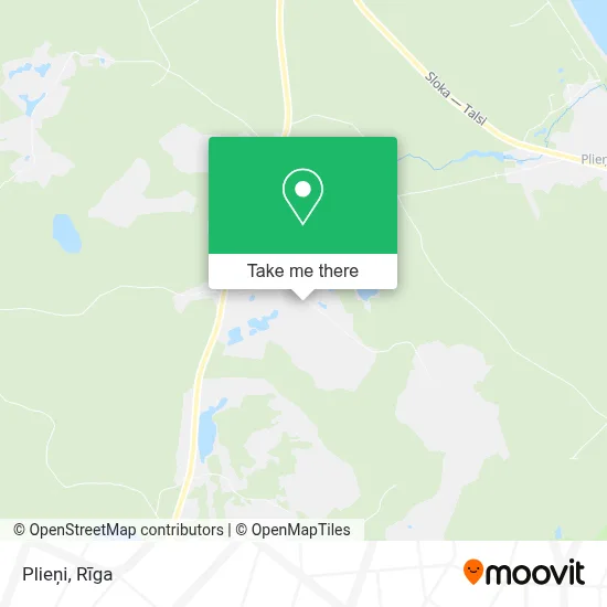 Plieņi map