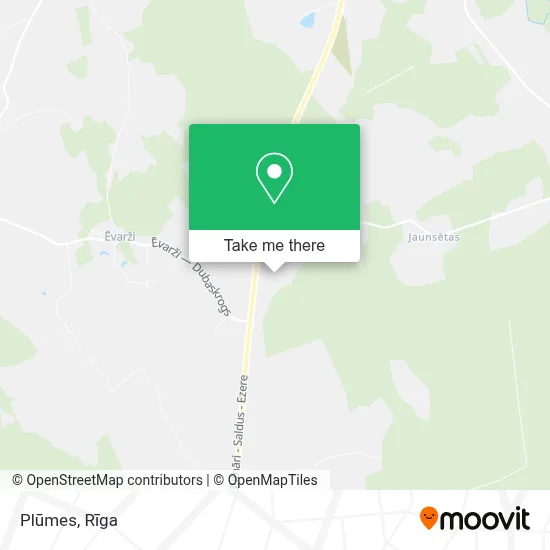Plūmes map
