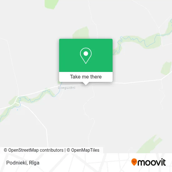 Podnieki map