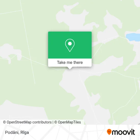 Podāni map