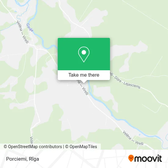 Porciemi map