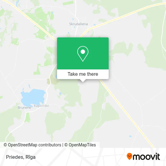 Priedes map