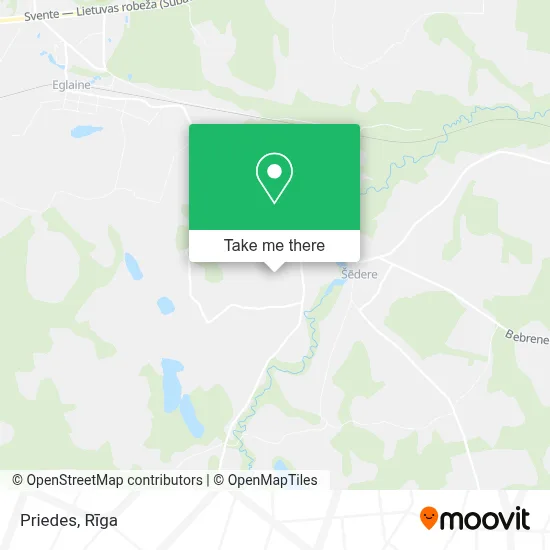 Priedes map