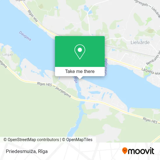 Priedesmuiža map