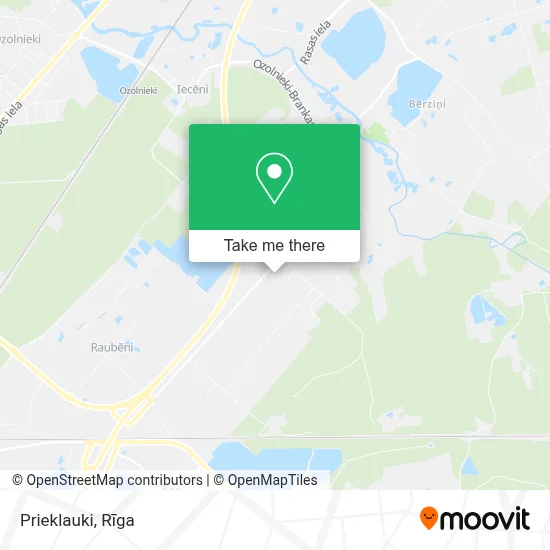 Prieklauki map