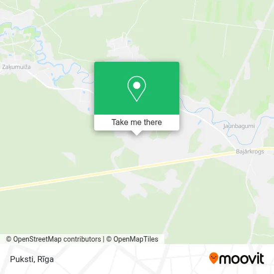 Puksti map