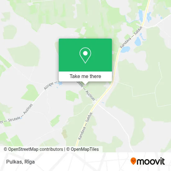 Pulkas map